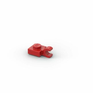 LEGO Plate, Modified 1 x 1 with Open O Clip (Horizontal Grip)