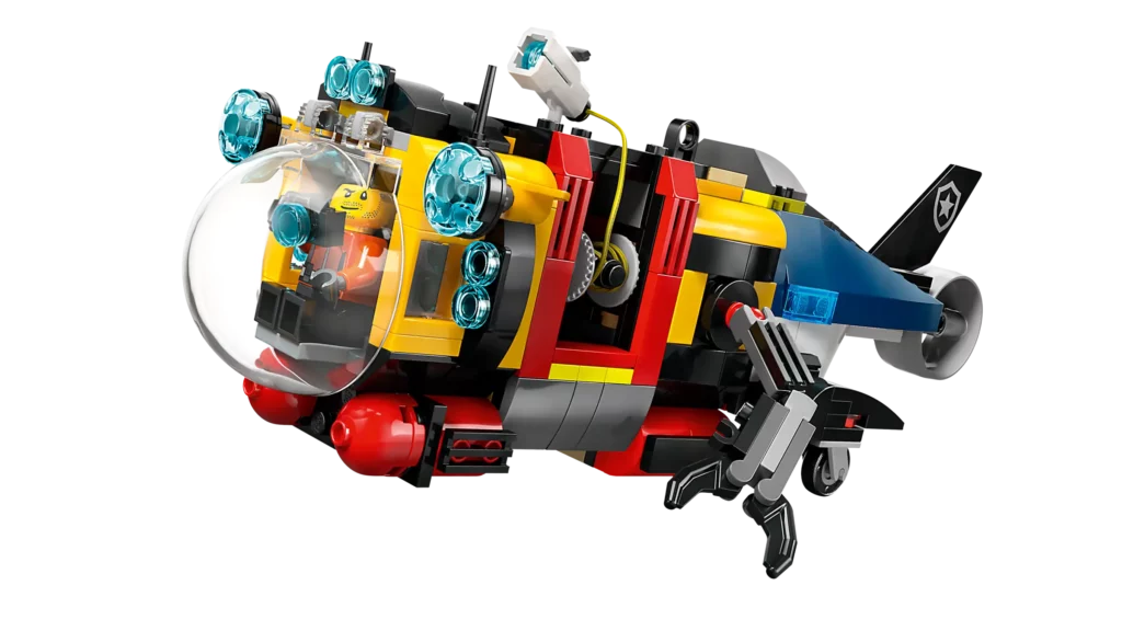 A LEGO deep sea submarine remix