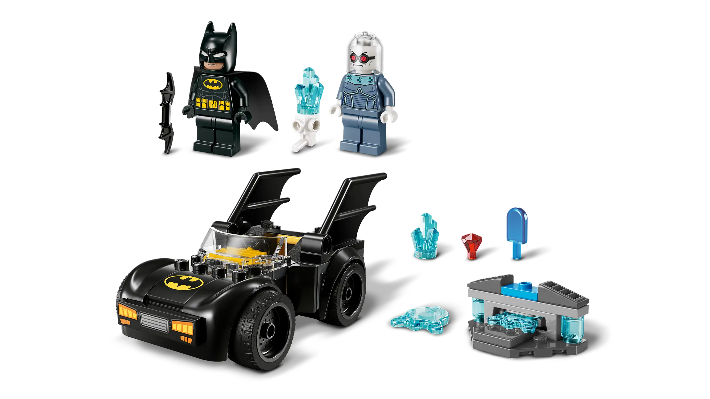 Batman vs. Mr. Freeze Pieces