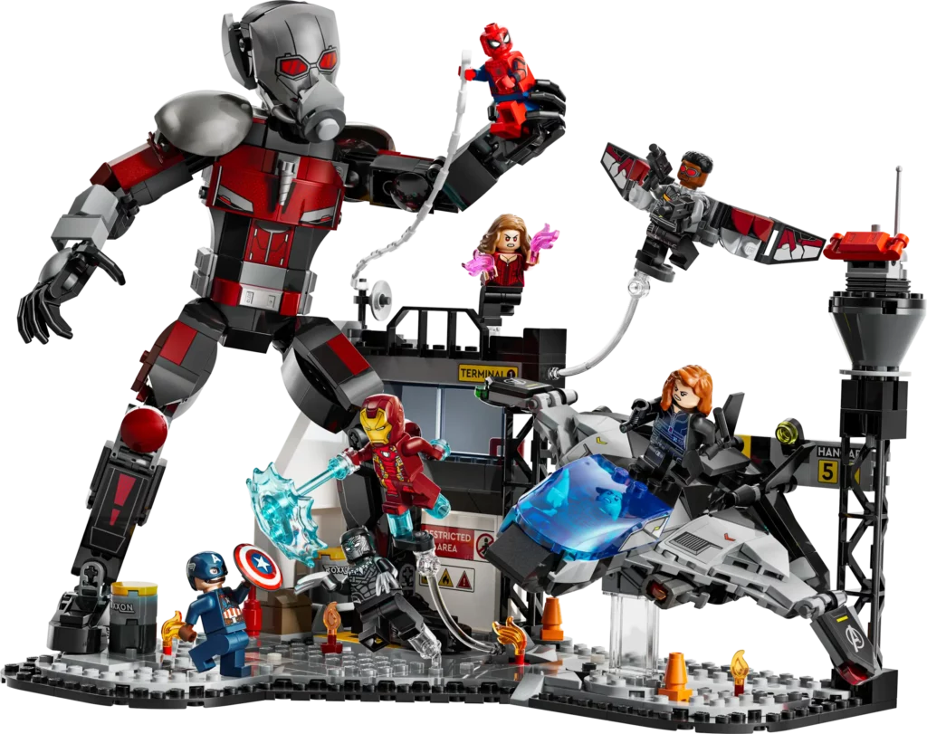 Captain America- Civil War Action Battle LEGO Set