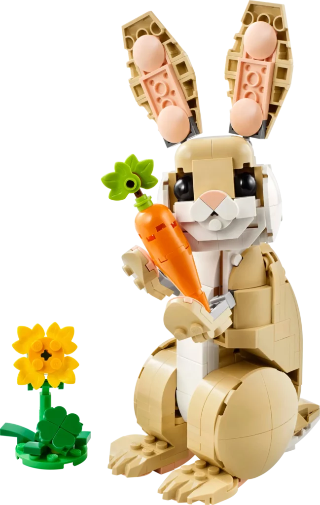 Cute Bunny LEGO Set