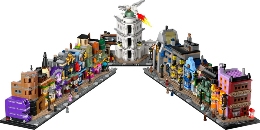 Diagon Alley Wizarding Shops LEGO set