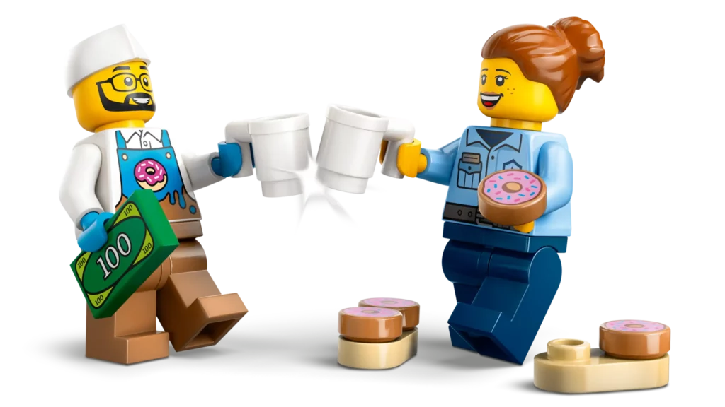 Donut Truck Minifigures