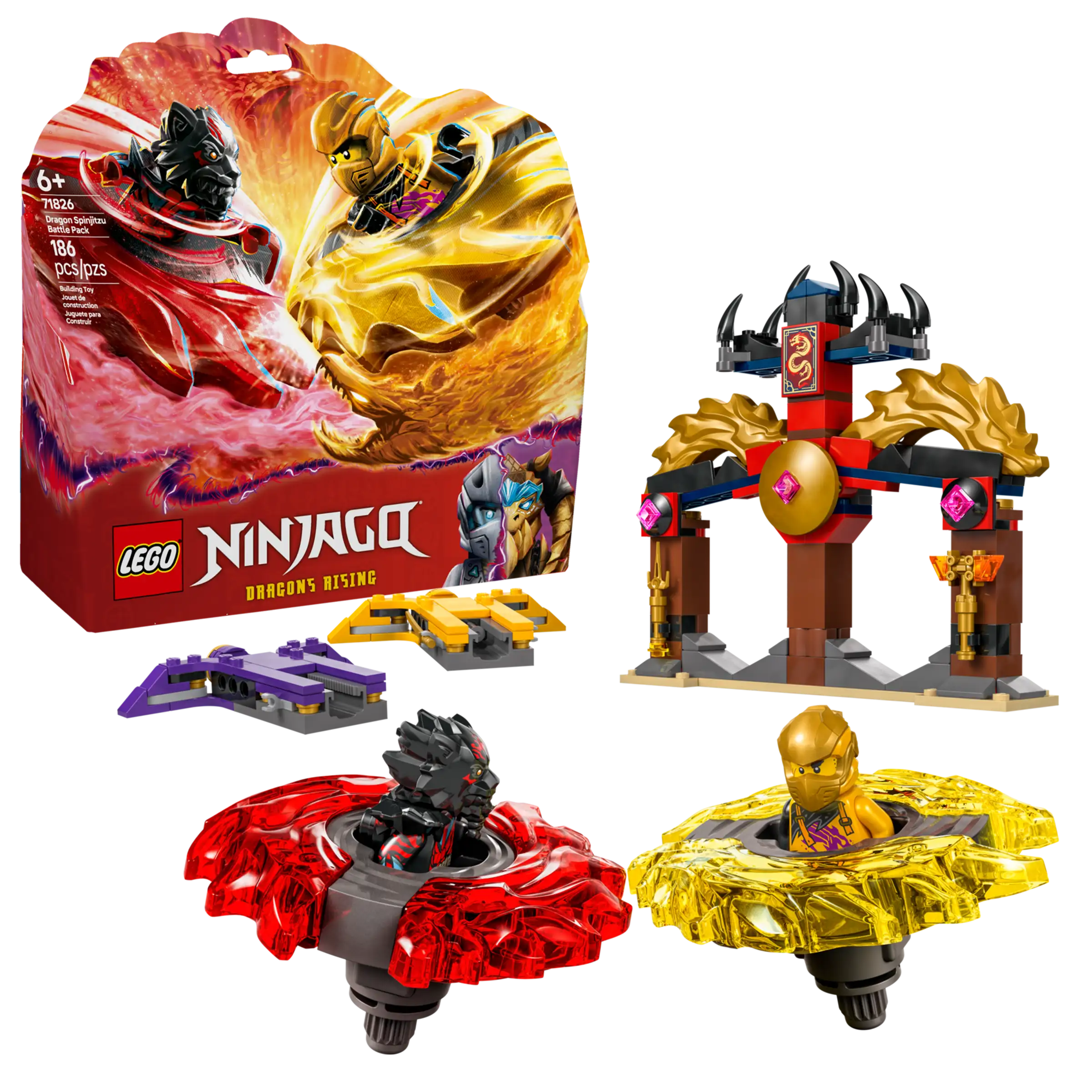 Dragon Spinjitzu Battle Pack Box