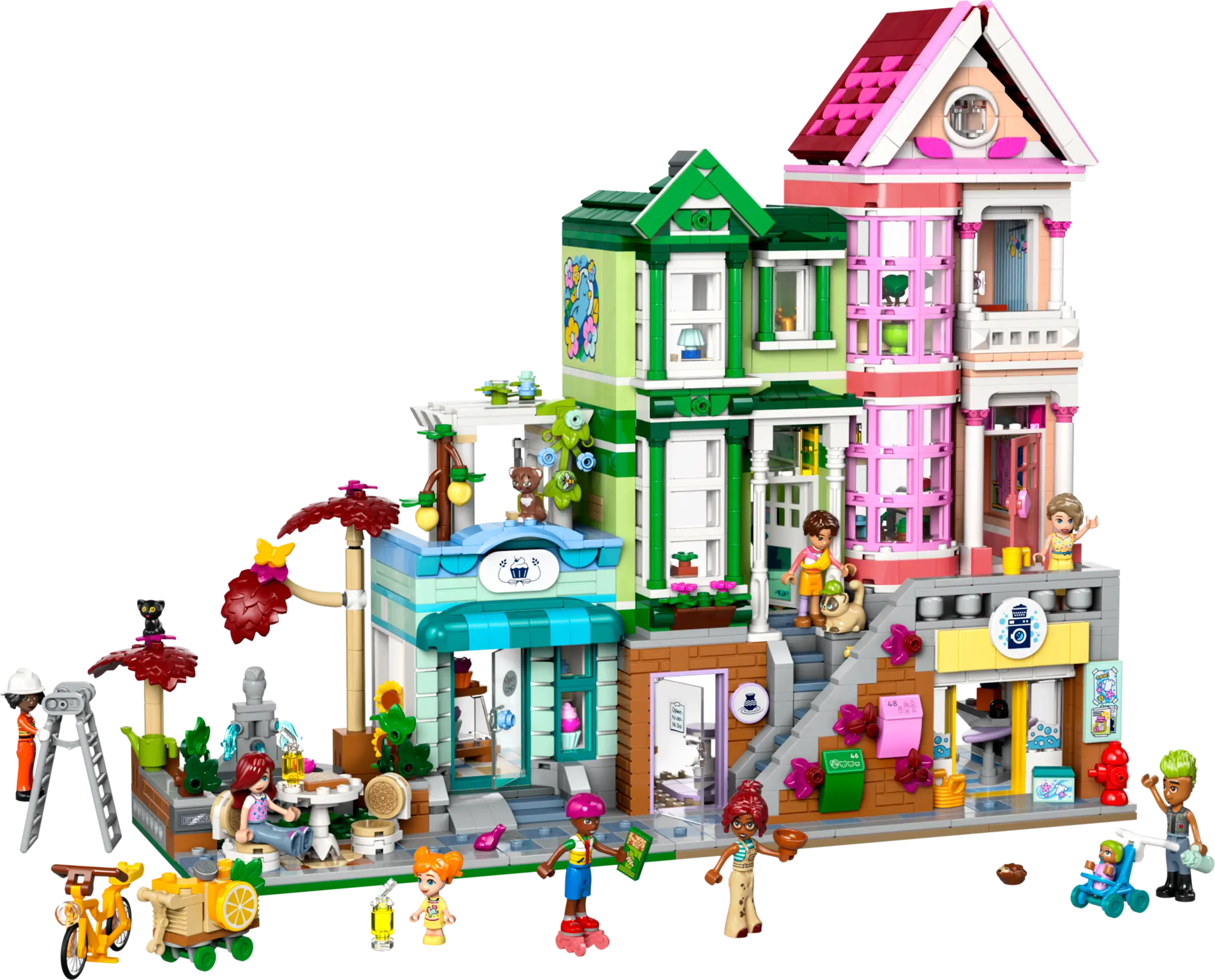 Friend Heartlake City Apartments and Stores LEGO Set