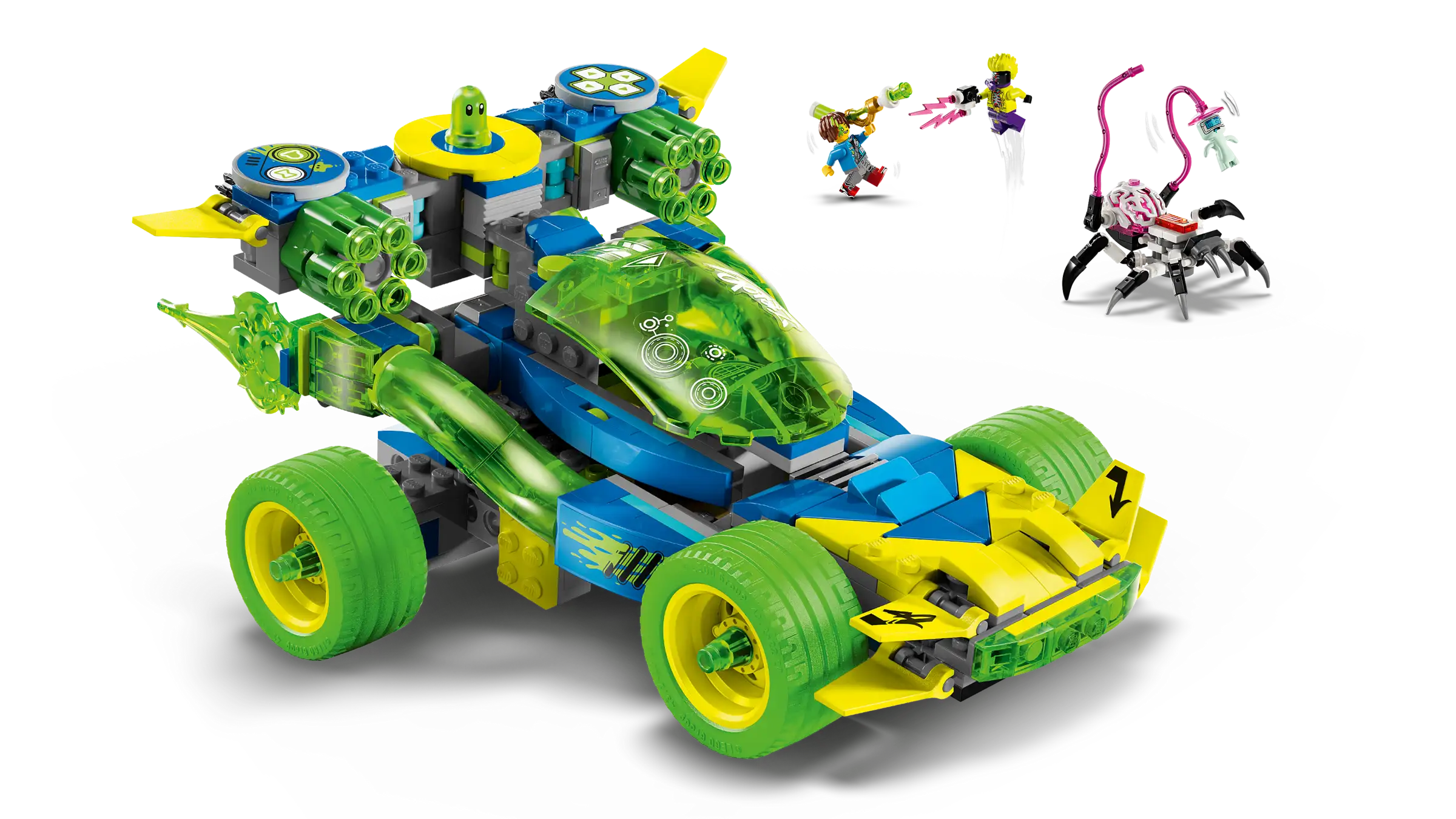 Mateo and the Z-Blob Action Race Car LEGO Set