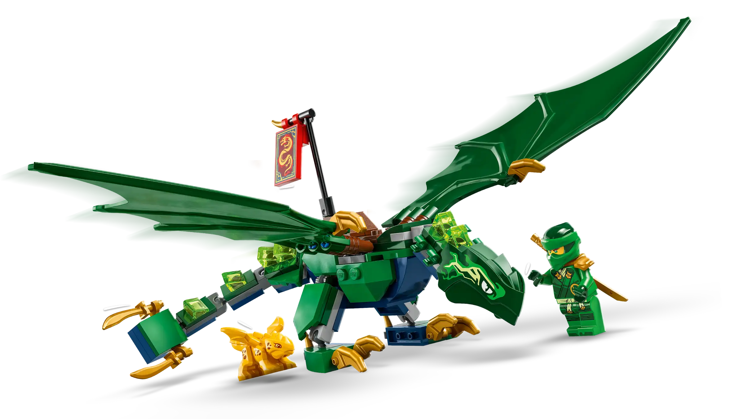 Lloyd’s Green Forest Dragon LEGO Set