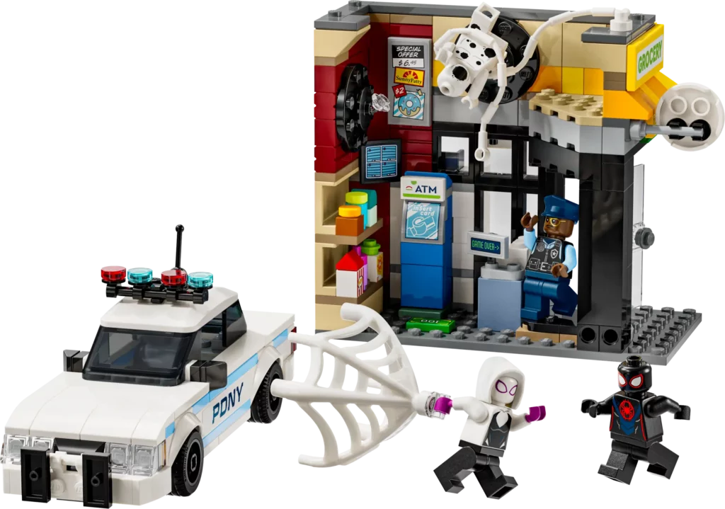 Miles Morales vs. The Spot LEGO Set