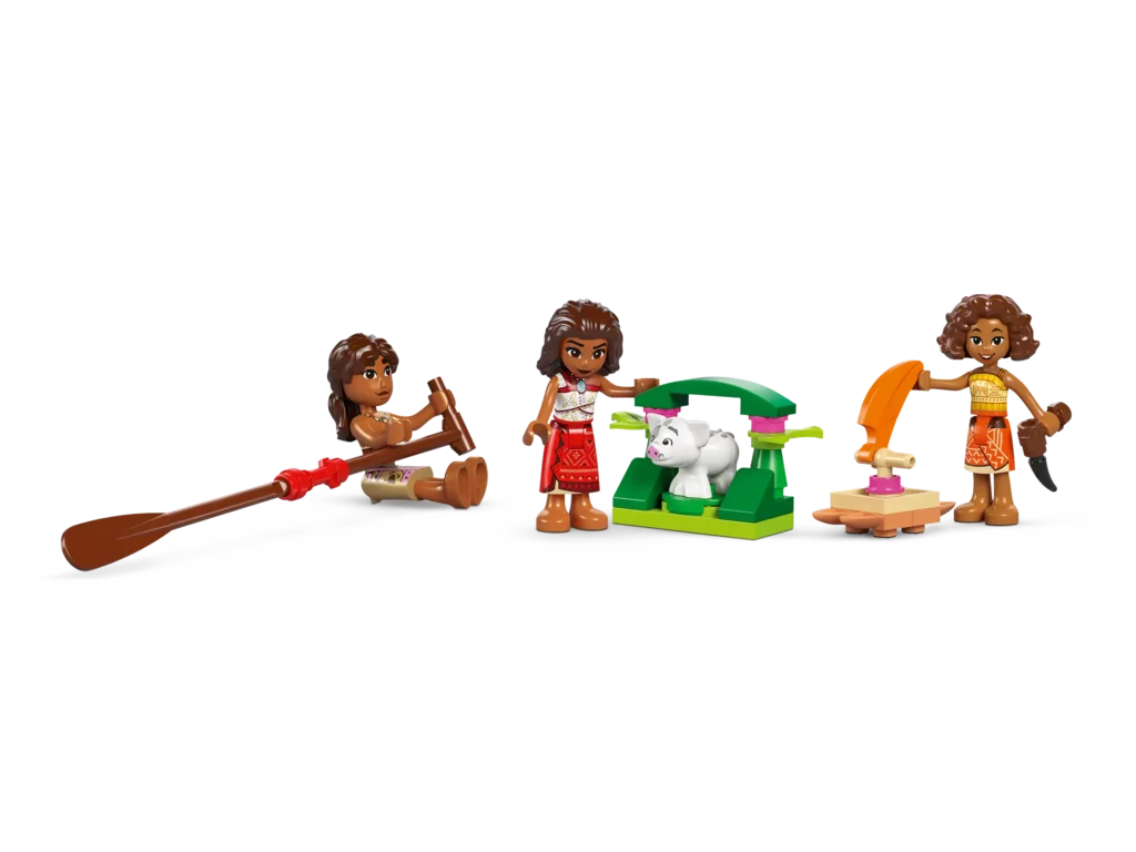 Moana's Adventure Canoe Minidolls