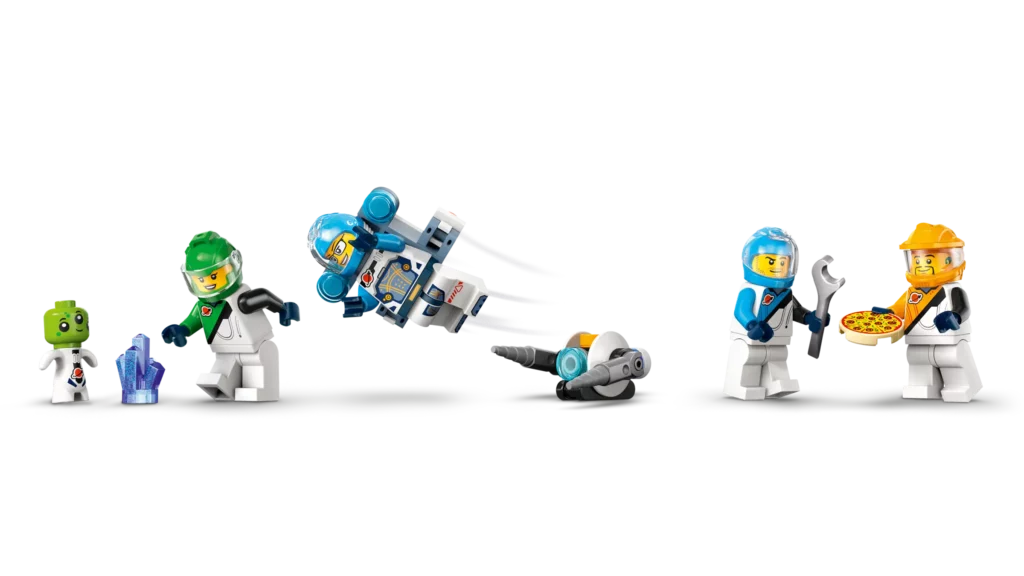 Modular Galactic Spaceship Minifigures