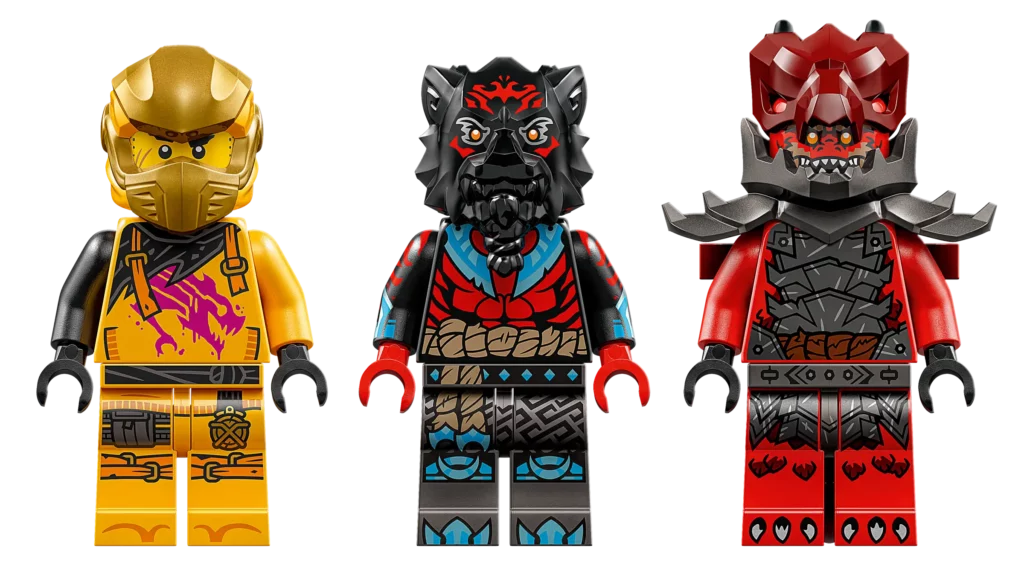 Ras and Arin's Super Storm Jet Minifigures