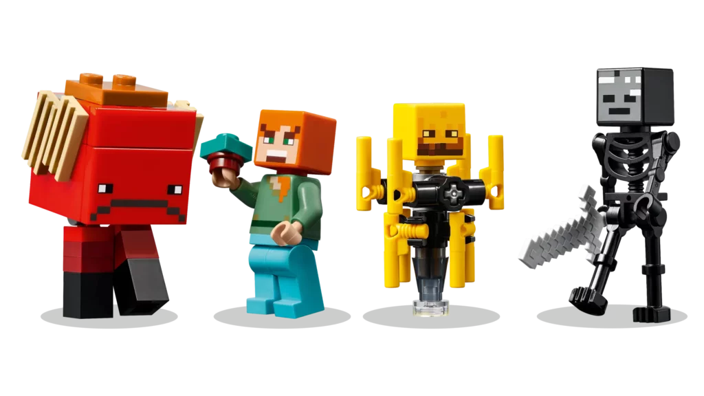 The Nether Lava Battle Minifigures