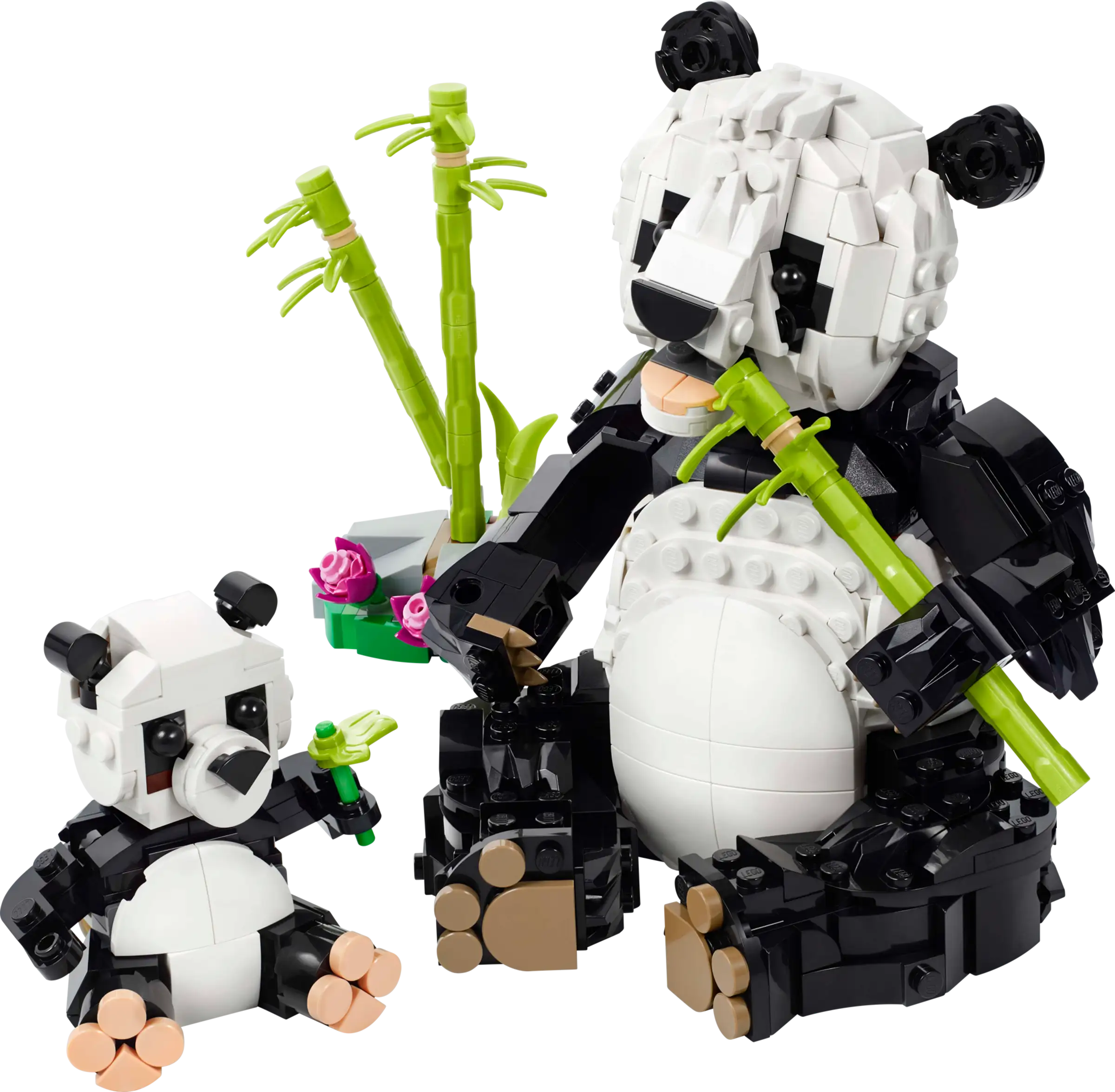 Wild Animals- Panda Family LEGO set