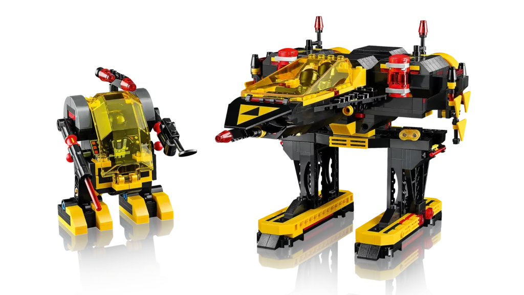 alternate builds of the new Blacktron Renegade set