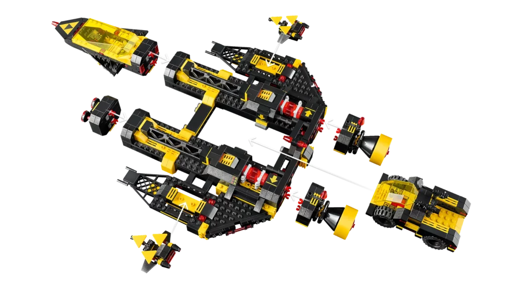 details of the new LEGO blacktron series