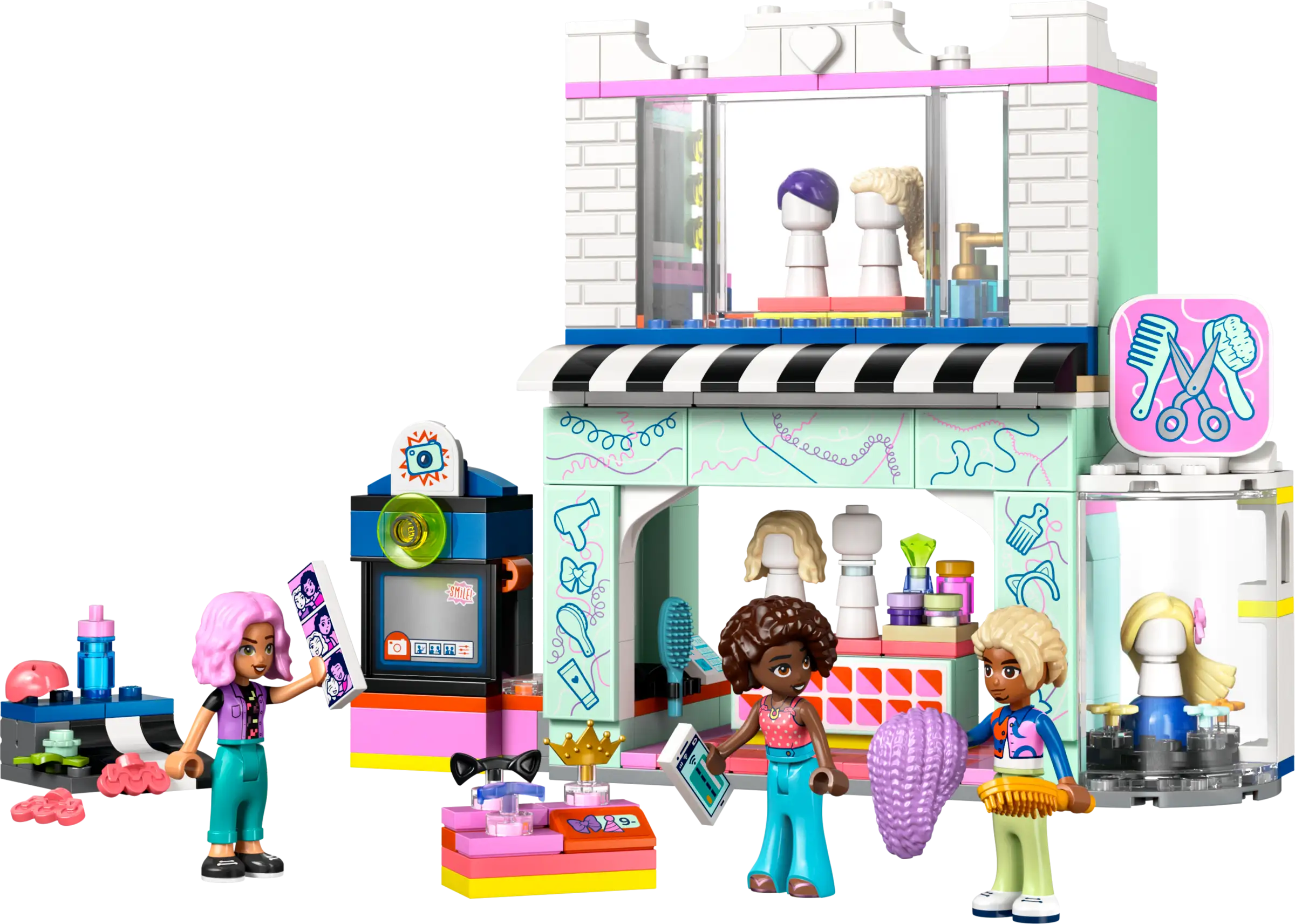 Hair Salon and Accessories Store LEGO Set